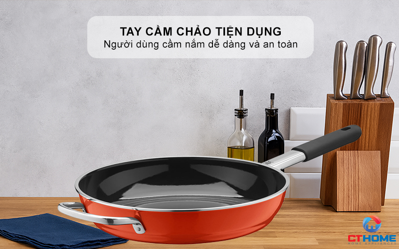 Tay cầm chảo an toàn và tiện dụng