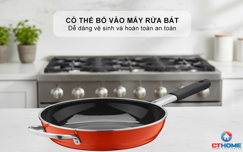 Dễ dàng vệ sinh, có thể bỏ vào máy rửa bát an toàn