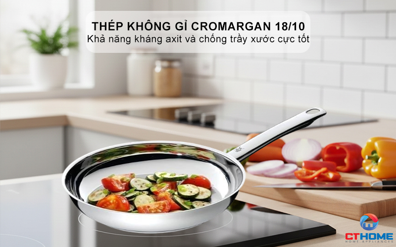 Chất liệu Cromargan chất lượng cao