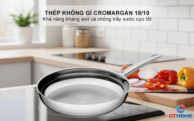 Chất liệu Cromargan chất lượng cao