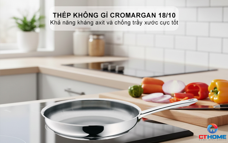 Chất liệu Cromargan chất lượng cao