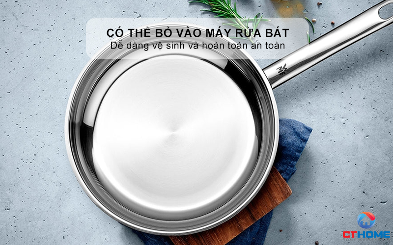 Dễ dàng vệ sinh, có thể bỏ vào máy rửa bát an toàn