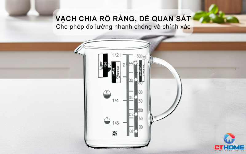 Vạch chia rõ ràng, dễ quan sát