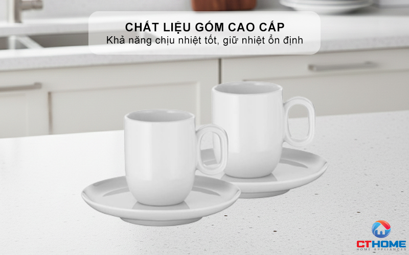 Chất liệu gốm cao cấp