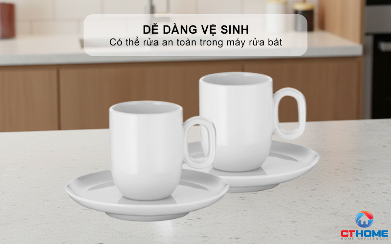 Dễ dàng vệ sinh