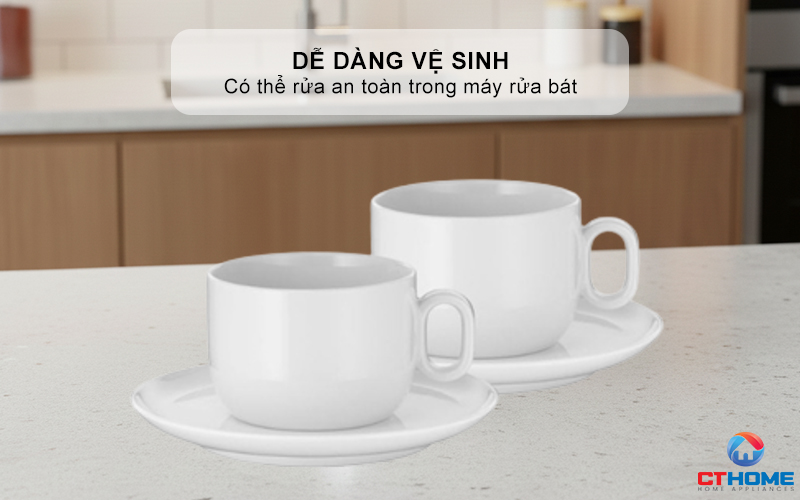 Dễ dàng làm sạch và chăm sóc