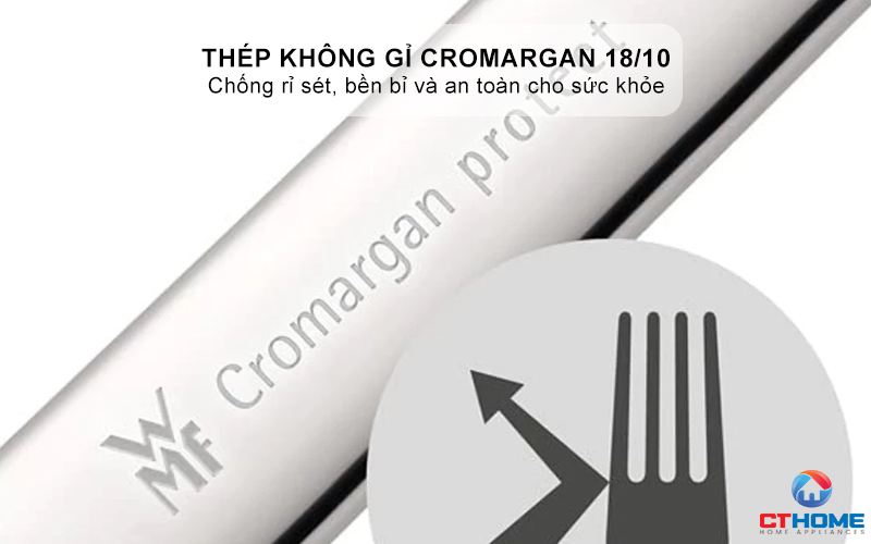 Chất liệu thép không gỉ Cromargan