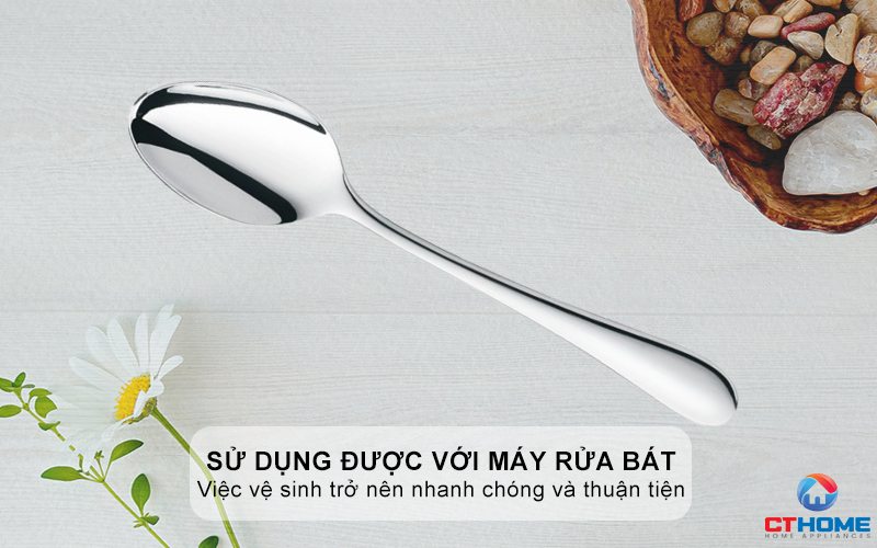 Sử dụng được với máy rửa bát
