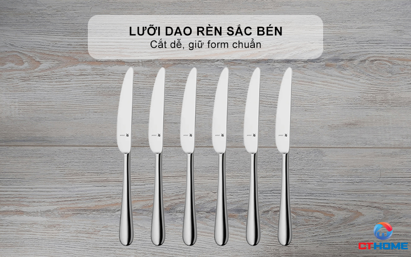 Lưỡi dao rèn sắc bén - Cắt dễ, giữ form chuẩn