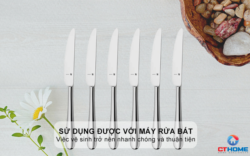 Sử dụng được với máy rửa bát