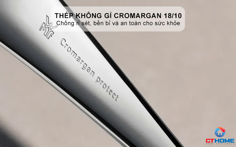 Chất liệu thép không gỉ Cromargan