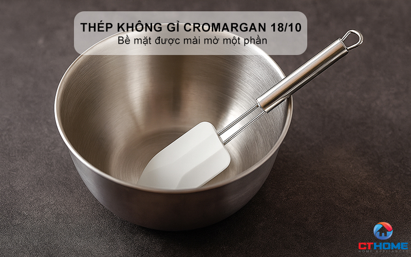 Chất liệu: Thép không gỉ Cromargan 18/10