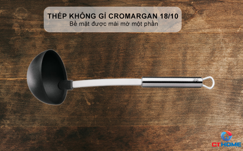 Chất liệu: Thép không gỉ Cromargan 18/10