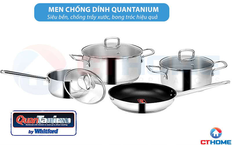 Men chống dính Quantanium an toàn, bền bỉ từ Mỹ