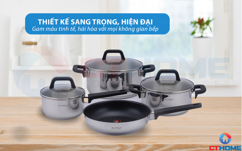 Thiết kế hiện đại, sang trọng nâng tầm đẳng cấp cho gian bếp