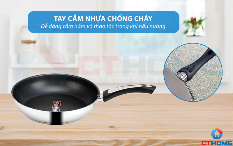 Tay cầm dài, nhựa chống cháy cách nhiệt