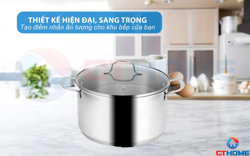 Thiết kế sang trọng, tô điểm cho không gian bếp