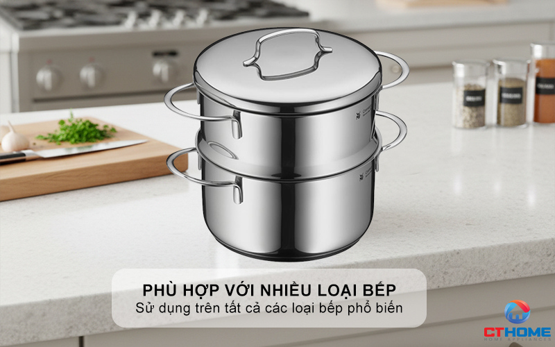 Phù hợp với nhiều loại bếp