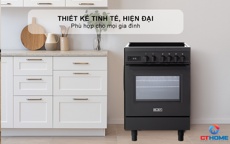BẾP GAS KẾT HỢP LÒ NƯỚNG EAA 664 IMLVN  ELBA 60CM EAA664IMLVN 1