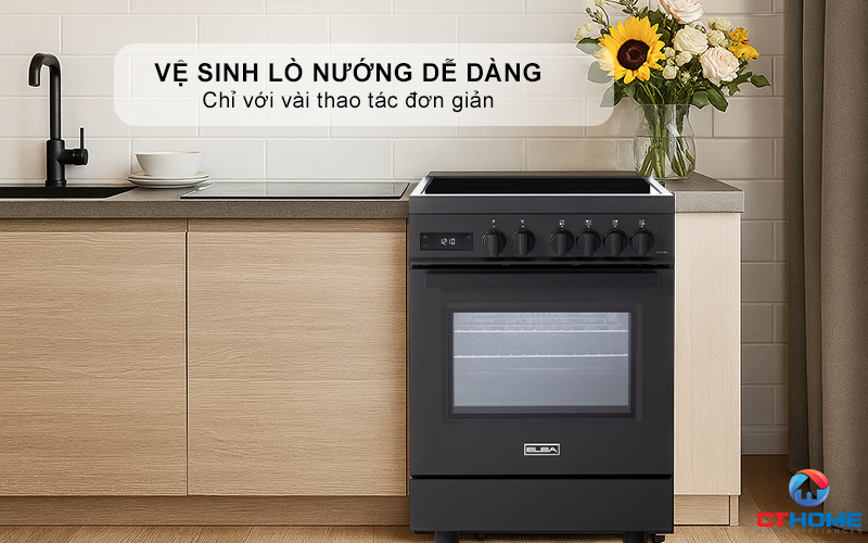 BẾP GAS KẾT HỢP LÒ NƯỚNG EAA 664 IMLVN  ELBA 60CM EAA664IMLVN 11
