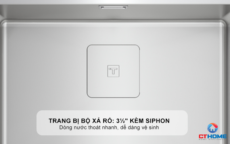 CHẬU RỬA BÁT INOX TEKA 1 HỐC RỬA FLEXLINEA RS15 50.40 PURECLEAN FLEXLINEARS155040PURECLEAN 7