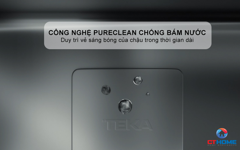 CHẬU RỬA BÁT INOX TEKA 1 HỐ RỬA FLEXLINEA RS15 71.40 PURECLEAN FLEXLINEARS157140PURECLEAN 3