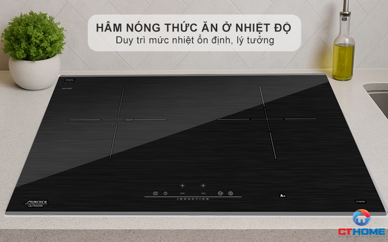 BẾP TỪ 2 VÙNG NẤU MUNCHEN GM2285 plus GM2285plus 7