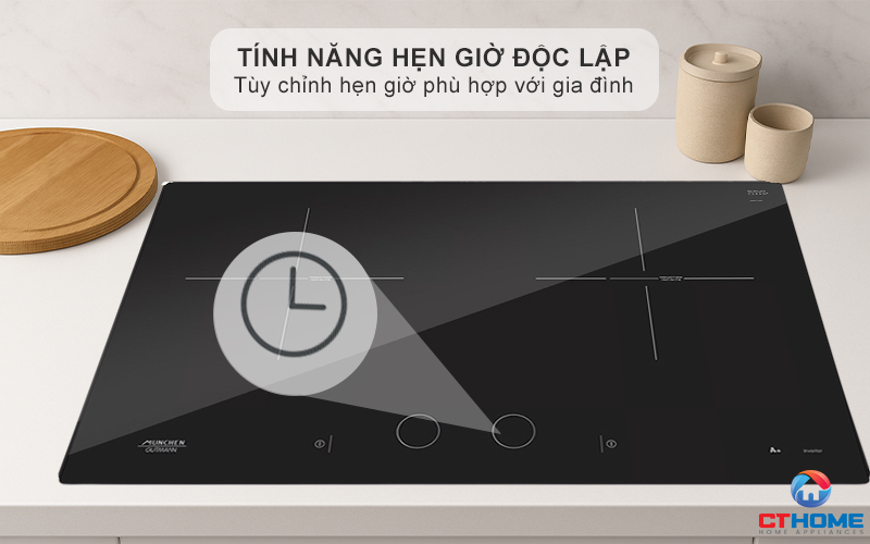 BẾP TỪ 2 VÙNG NẤU MUNCHEN GM292IN 3400W 8