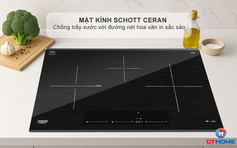 BẾP TỪ 3 VÙNG NẤU MUNCHEN GM3585SA 7400W 3