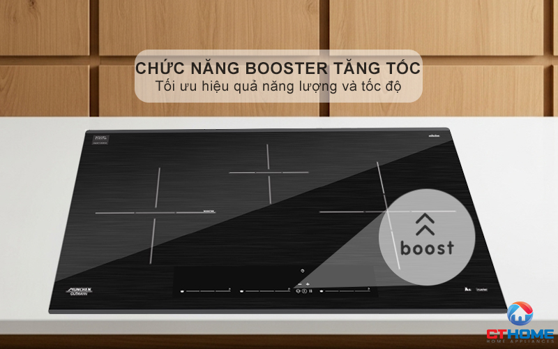 BẾP TỪ 3 VÙNG NẤU MUNCHEN GM3585SA 7400W 4