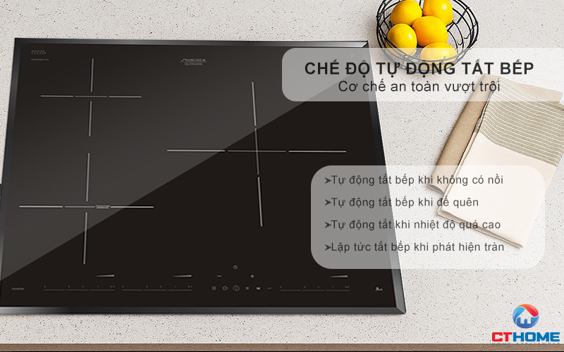 BẾP TỪ 3 VÙNG NẤU MUNCHEN GM3631 7300W 13