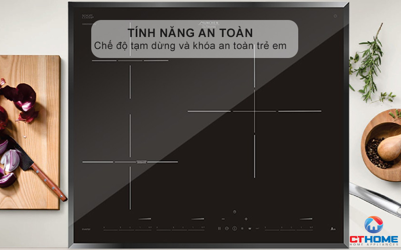 BẾP TỪ 3 VÙNG NẤU MUNCHEN GM3631 7300W 14