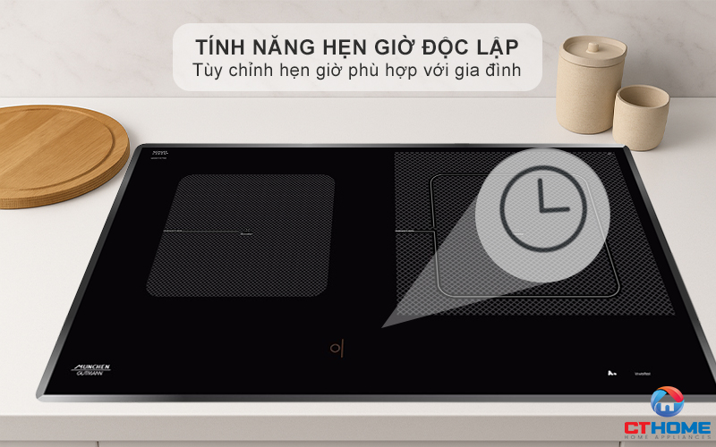 BẾP TỪ 2 VÙNG NẤU MUNCHEN GM8226 8