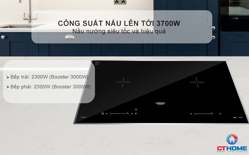 BẾP TỪ 2 VÙNG NẤU MUNCHEN GM8292P 3700W 2