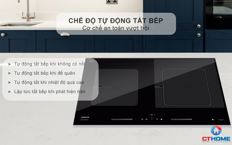 BẾP TỪ 2 VÙNG NẤU MUNCHEN GM8925 3700W 10