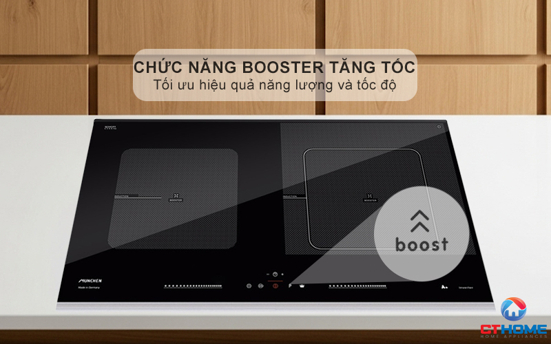 BẾP TỪ 2 VÙNG NẤU MUNCHEN GM8925 3700W 4