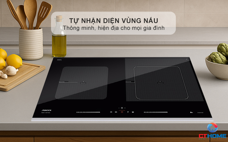 BẾP TỪ 2 VÙNG NẤU MUNCHEN GM8925 3700W 6