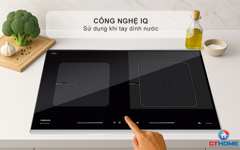 BẾP TỪ 2 VÙNG NẤU MUNCHEN GM8925 3700W 9