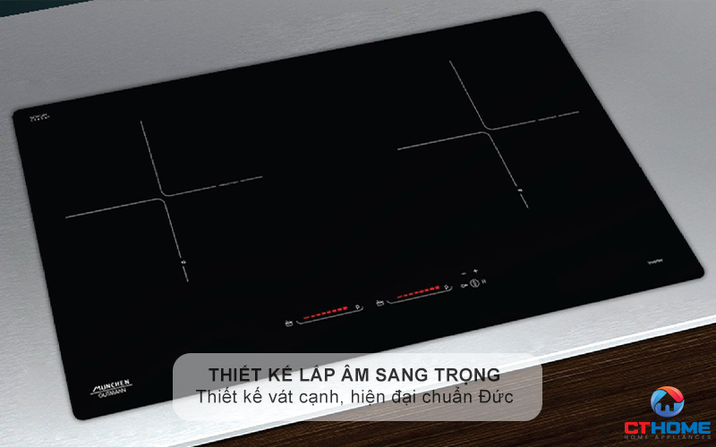 BẾP TỪ 2 VÙNG NẤU MUNCHEN GM8999 4000W 1