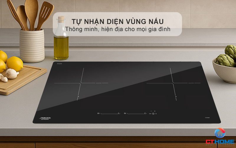 BẾP TỪ 2 VÙNG NẤU MUNCHEN GM8999 4000W 6