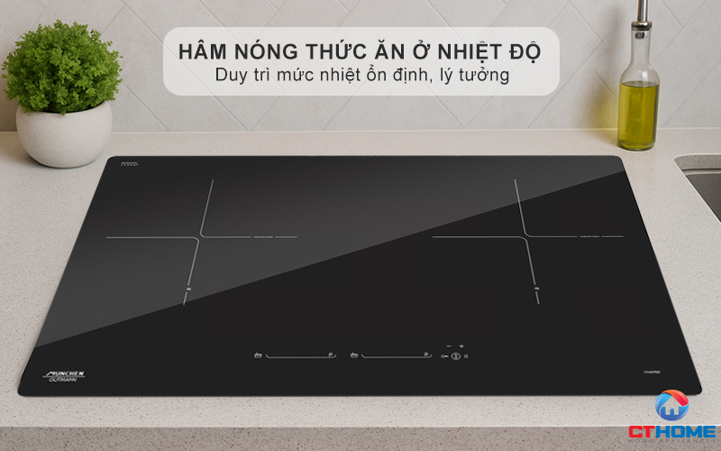 BẾP TỪ 2 VÙNG NẤU MUNCHEN GM8999 4000W 7