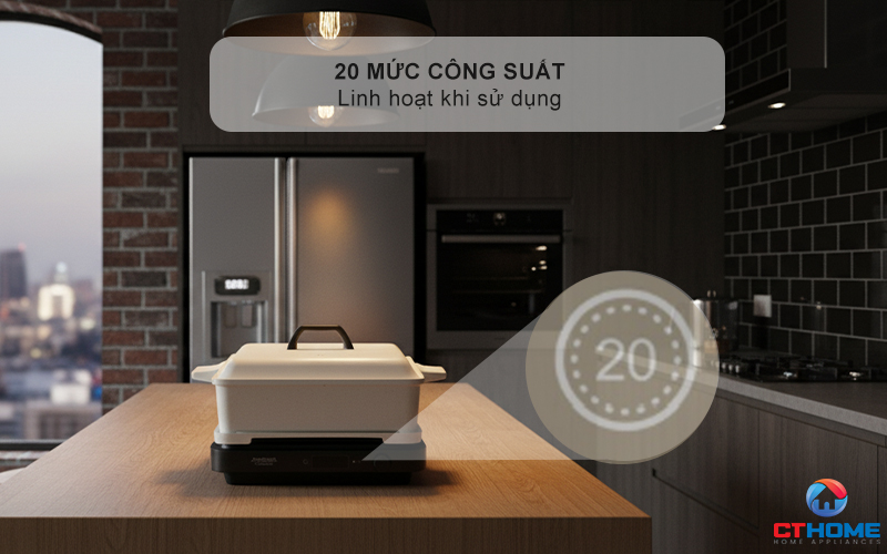 BẾP TỪ ĐA NĂNG GMC850 (Bộ 4 món) GMC850Bộ4món 7