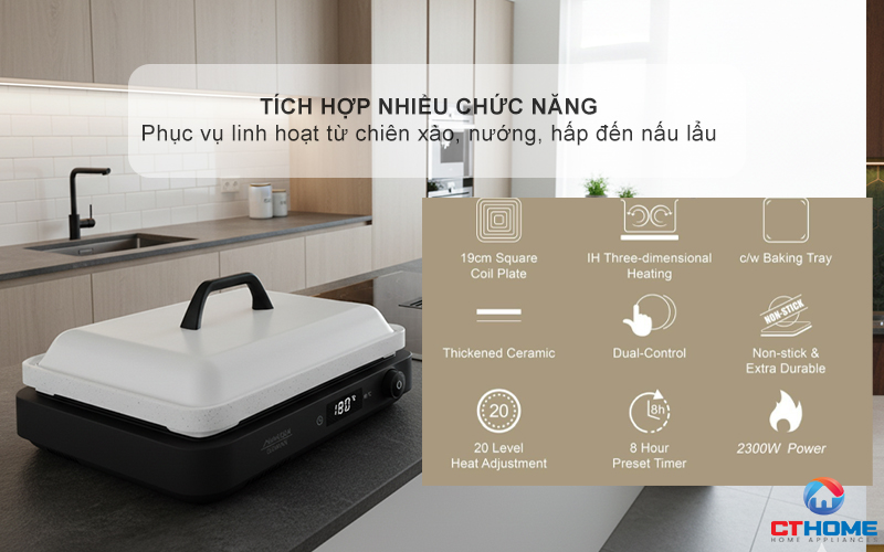 BẾP TỪ ĐA NĂNG MUNCHEN GMC850 (BỘ 3 MÓN) GMC850BỘ3MÓN 3