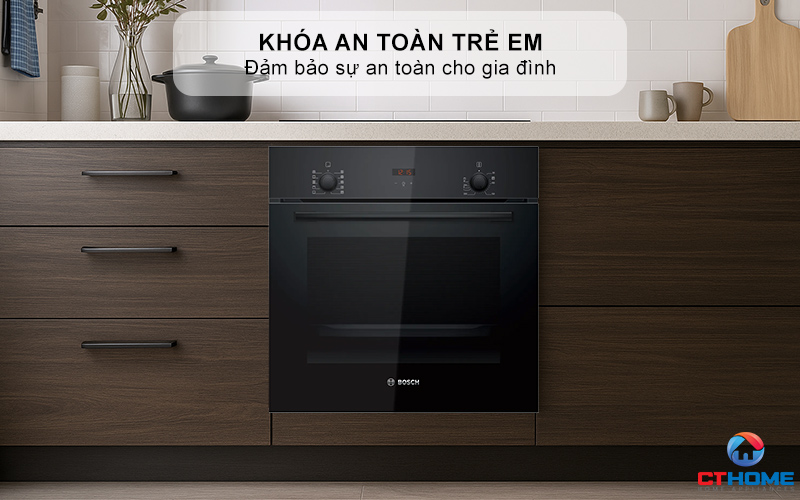 LÒ NƯỚNG ÂM TỦ BOSCH HBF512BB1T SERIES 2 MÀU ĐEN  12