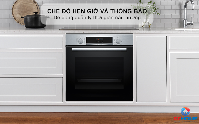LÒ NƯỚNG KÈM HƠI NƯỚC BOSCH HQA574ES3 71L MÀU ĐEN 12