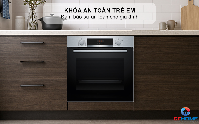 LÒ NƯỚNG KÈM HƠI NƯỚC BOSCH HQA574ES3 71L MÀU ĐEN 13