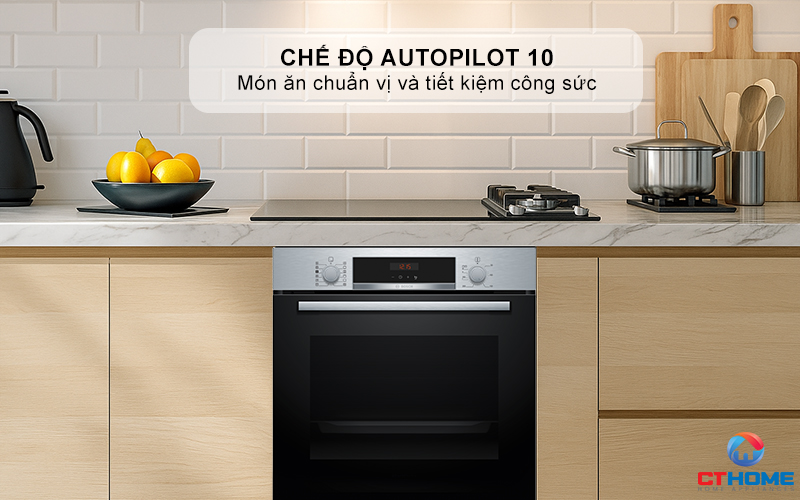 LÒ NƯỚNG KÈM HƠI NƯỚC BOSCH HQA574ES3 71L MÀU ĐEN 11