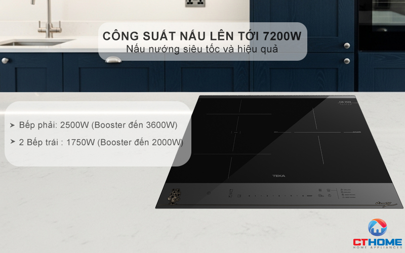 BẾP TỪ 3 VÙNG NẤU TEKA IBF 63-VGOGH FST BV IBF63VGOGHFSTBV 3