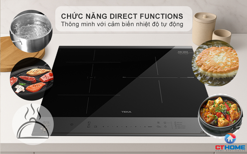 BẾP TỪ 3 VÙNG NẤU TEKA IBF 63-VGOGH FST BV IBF63VGOGHFSTBV 5