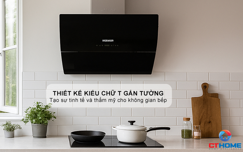 MÁY HÚT MÙI VÁT NGHIÊNG KOCHER K-2080E NGANG 700MM K2080E 1